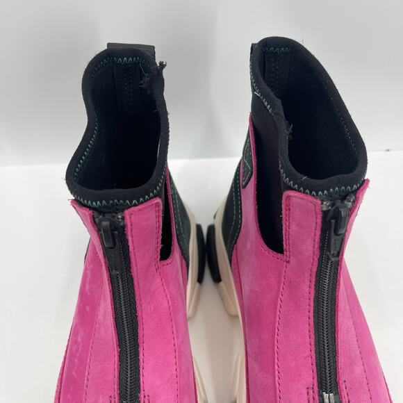 TIMBERLAND Adley Way Boot Sandals Size 5.5 Peep Toe Very Berry Hiking Outdoor - Picture 11 of 11